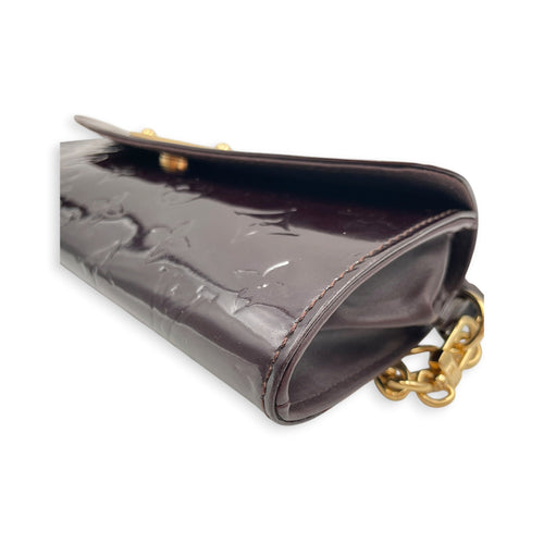Amarante Sunset Monogram Boulevard Purple Shoulder Bag in Patent Leather Gold hardware CL2607-22376 11