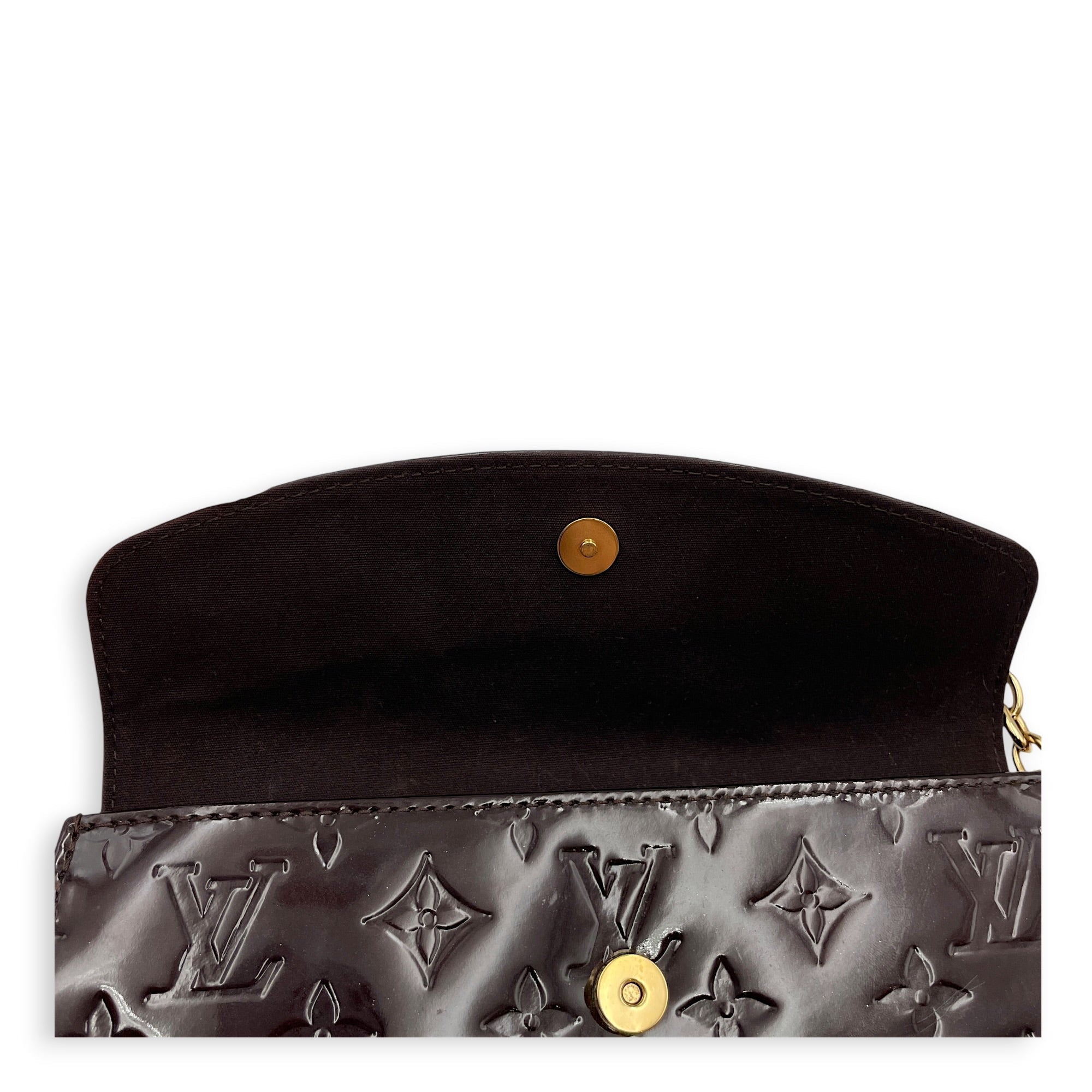 Amarante Sunset Monogram Boulevard Purple Shoulder Bag in Patent Leather Gold hardware CL2607-22376 7
