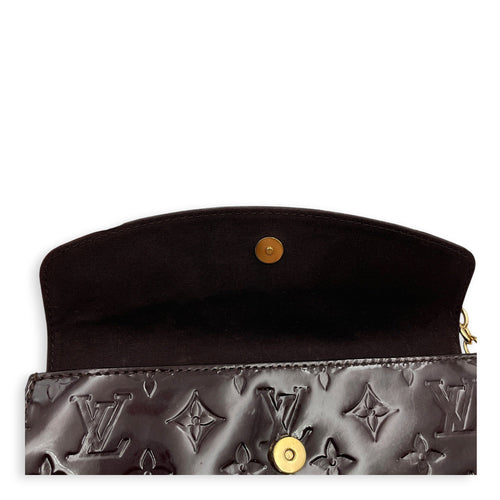 Amarante Sunset Monogram Boulevard Purple Shoulder Bag in Patent Leather Gold hardware CL2607-22376 7