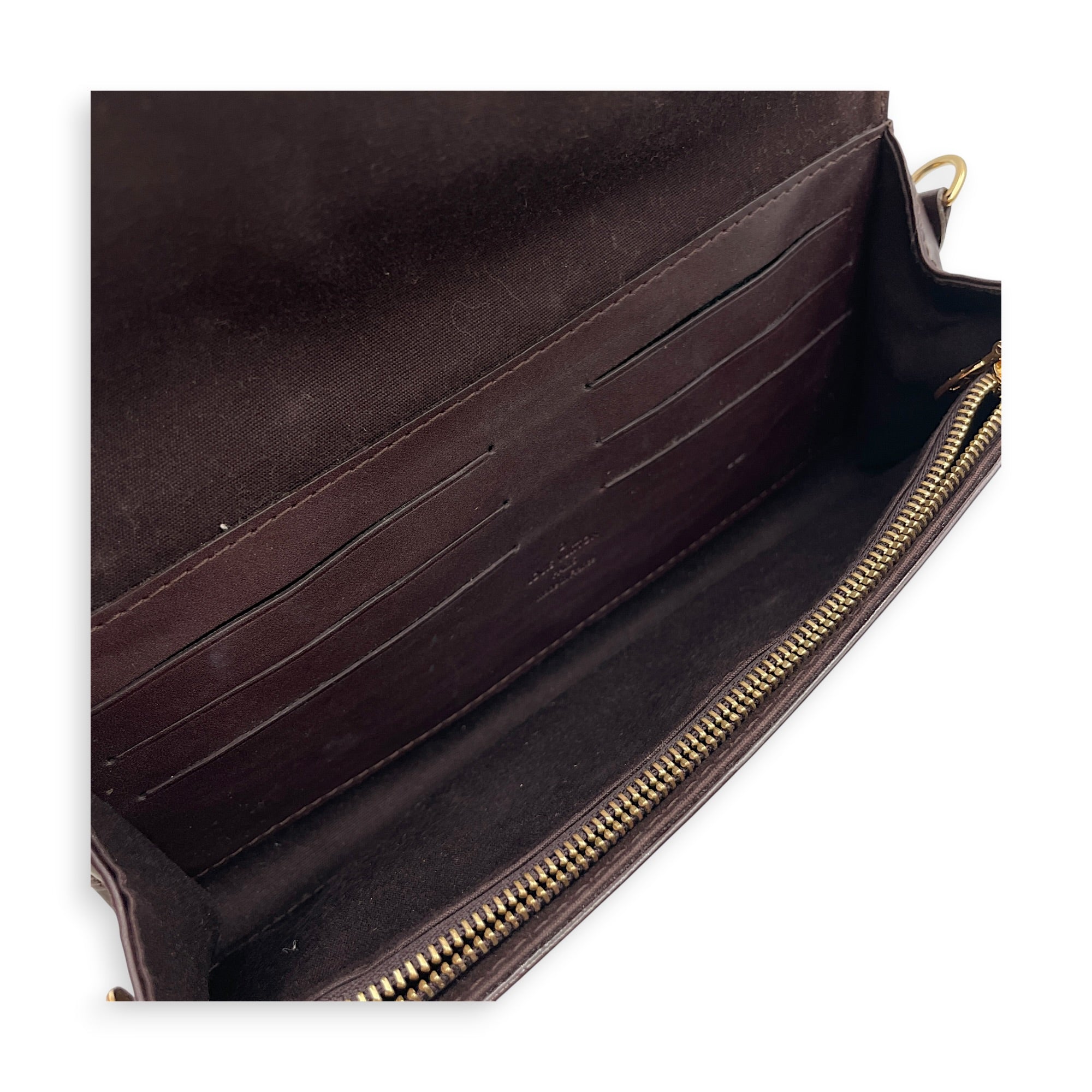 Amarante Sunset Monogram Boulevard Purple Shoulder Bag in Patent Leather Gold hardware CL2607-22376 8