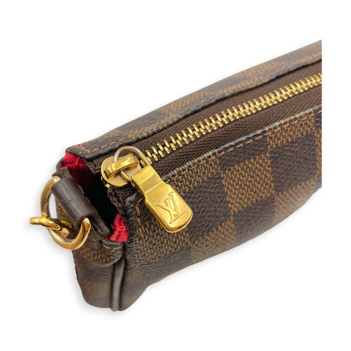 Damier Eva Brown Crossbody Bag in Coated Canvas Gold hardware CL2607-22377 15