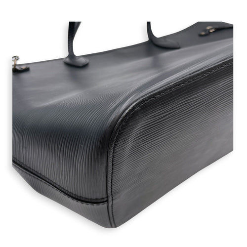 Neverfull MM Black Tote Bag in Epi Leather Silver hardware CL2607-22380 14