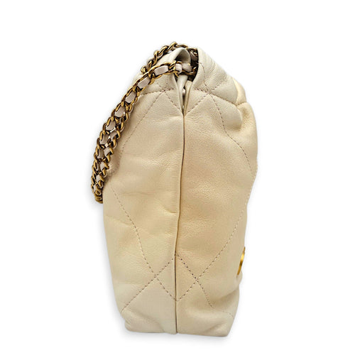 C22 Mini Iridescent ivory   Crossbody Bag in Calfskin Gold hardware CL2607-22382 4