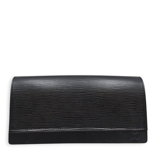 Honfleur Black Clutch in Epi Leather Gold hardware CL2607-22384 1