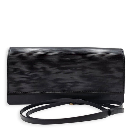Honfleur Black Clutch in Epi Leather Gold hardware CL2607-22384 7