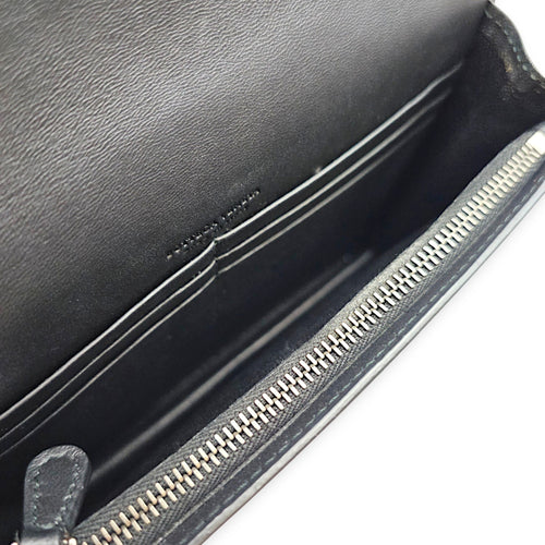 Wallet on Chain Black Crossbody Bag in Nappa Leather Ruthenium hardware CL2607-22385 6