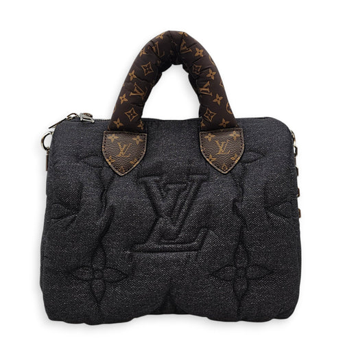 Bandouliere Speedy  Black Jeans Black Top Handle Bag in Nylon CL2607-22387 1