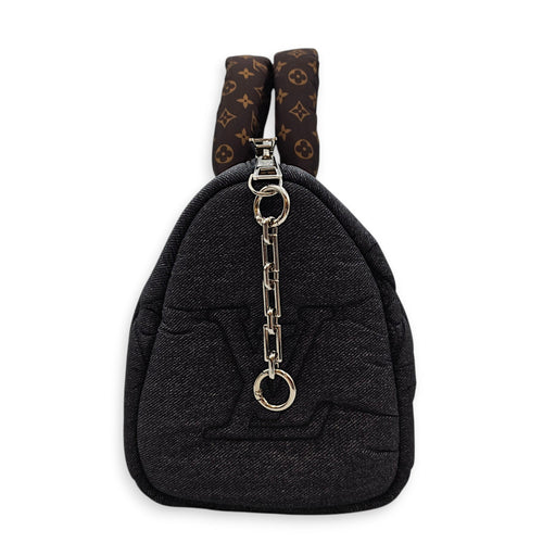 Bandouliere Speedy  Black Jeans Black Top Handle Bag in Nylon CL2607-22387 3
