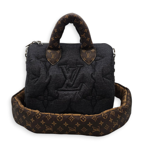 Bandouliere Speedy  Black Jeans Black Top Handle Bag in Nylon CL2607-22387 7