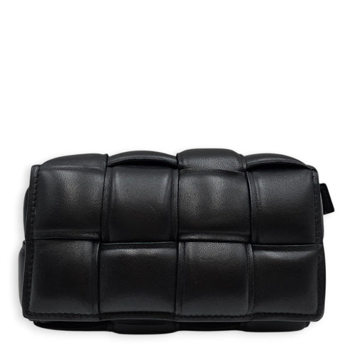 Cassette Black Belt Bag in Calfskin Gold hardware CL2607-22390 1