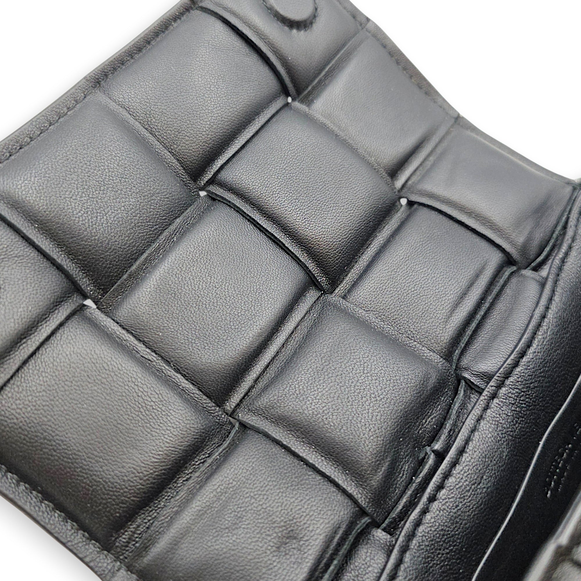 Cassette Black Belt Bag in Calfskin Gold hardware CL2607-22390 10
