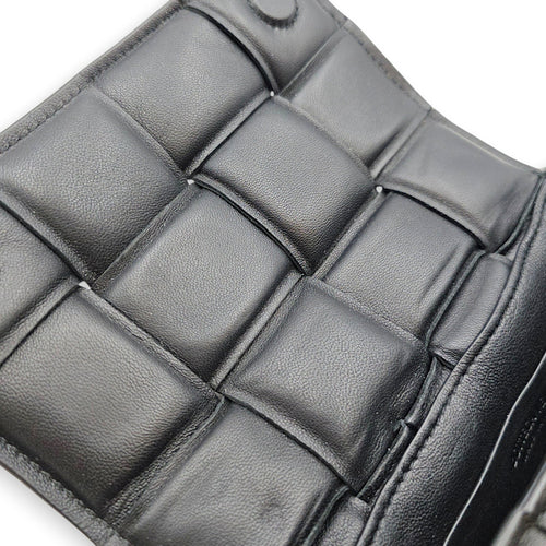Cassette Black Belt Bag in Calfskin Gold hardware CL2607-22390 10