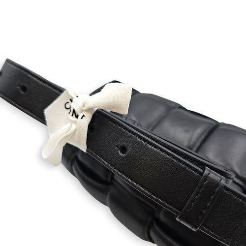 Cassette Black Belt Bag in Calfskin Gold hardware CL2607-22390 9