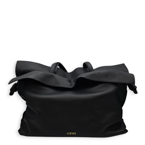 Flamingo Extra Large Black Shoulder Bag in Calfskin CL2607-22391 1