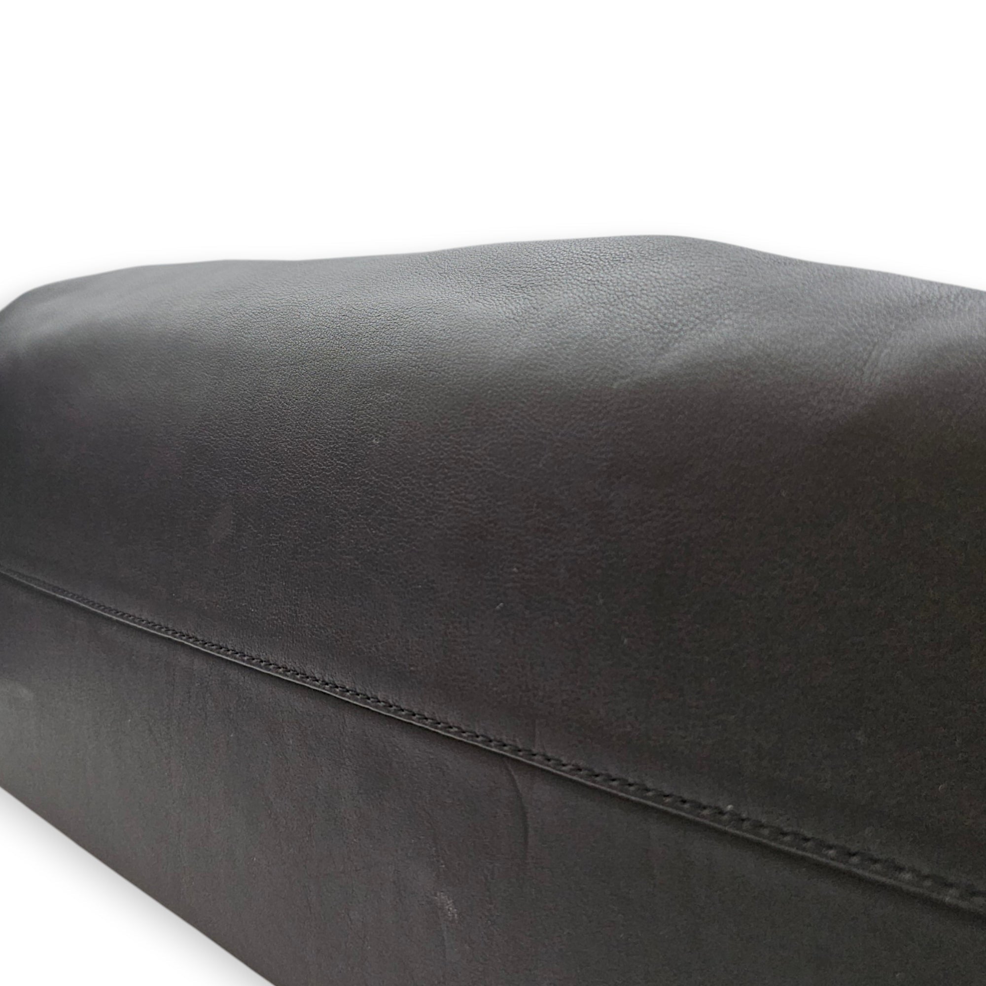 Flamingo Extra Large Black Shoulder Bag in Calfskin CL2607-22391 7
