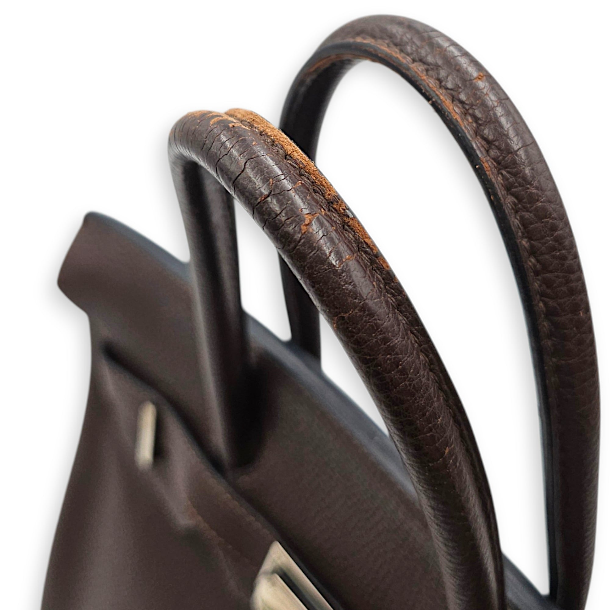 Birkin 30 Chocolate in Togo Palladium hardware CL2607-22396 14