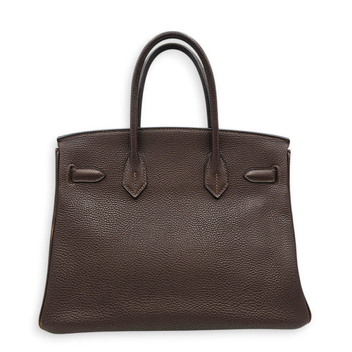 Birkin 30 Chocolate in Togo Palladium hardware CL2607-22396 2
