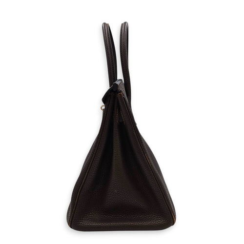 Birkin 30 Chocolate in Togo Palladium hardware CL2607-22396 4