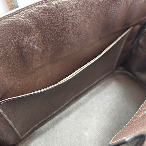 Birkin 30 Chocolate in Togo Palladium hardware CL2607-22396 7