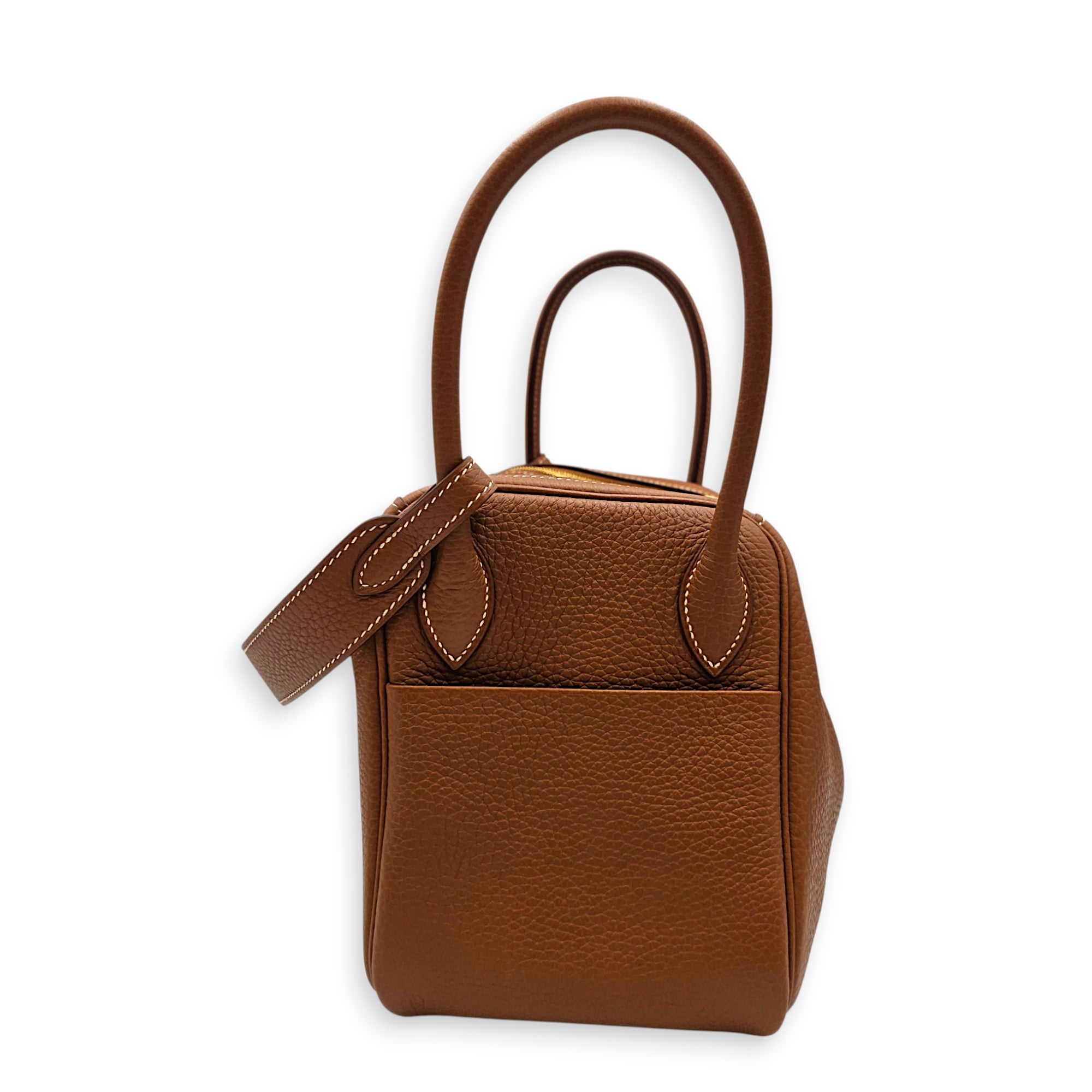 Lindy Verso 26 Gold/Rouge Tomate in Clemence Gold hardware CL2607-22397 4