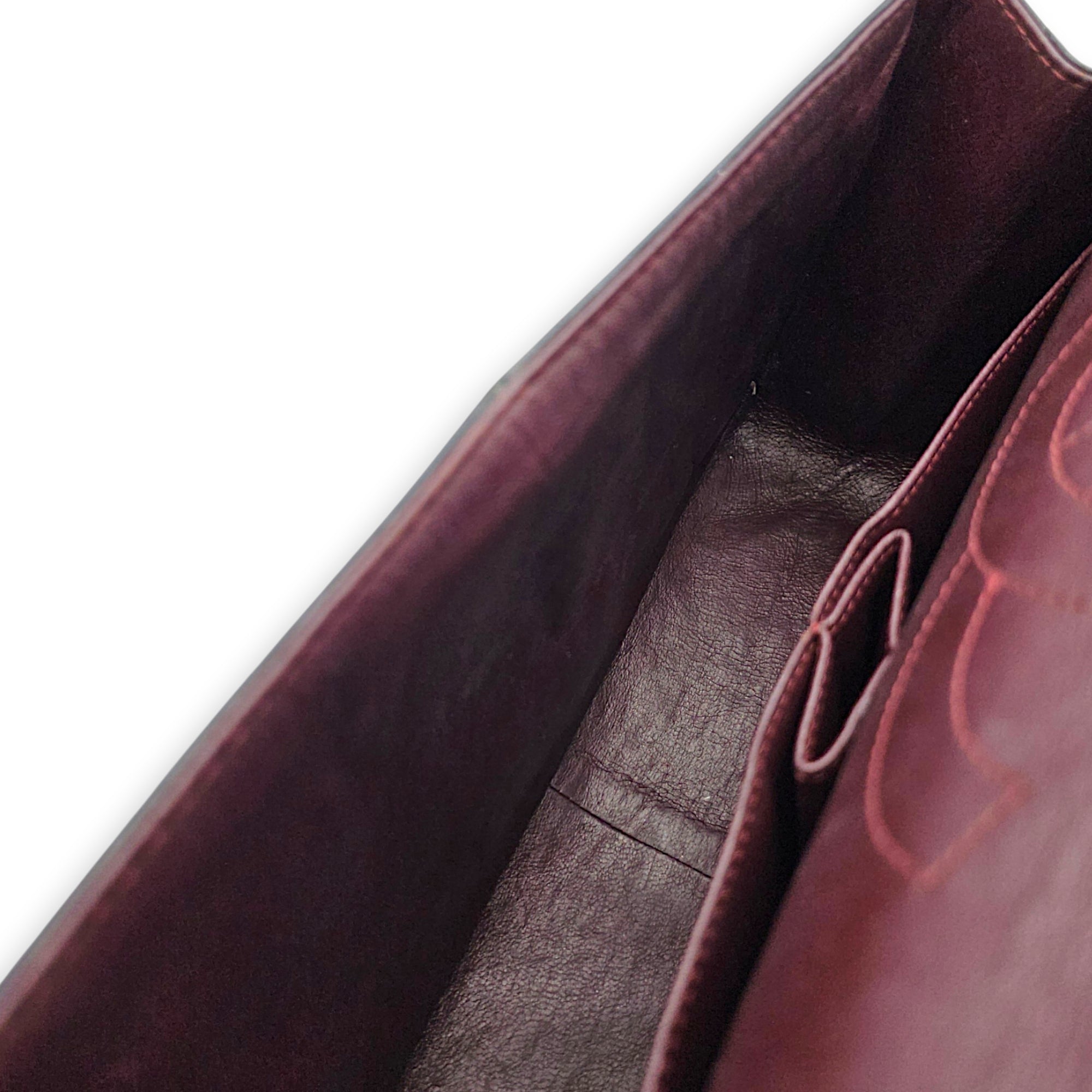 Reissue Flap Black Shoulder Bag in Distressed Leather Ruthenium hardware CL2607-22419 7