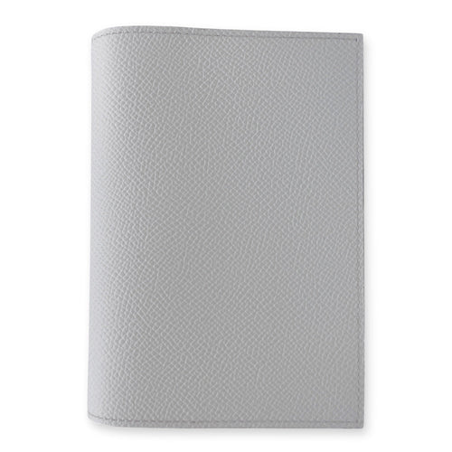 Simple GM agenda cover Gris Platine Book cover in Epsom CL2607-22431 1