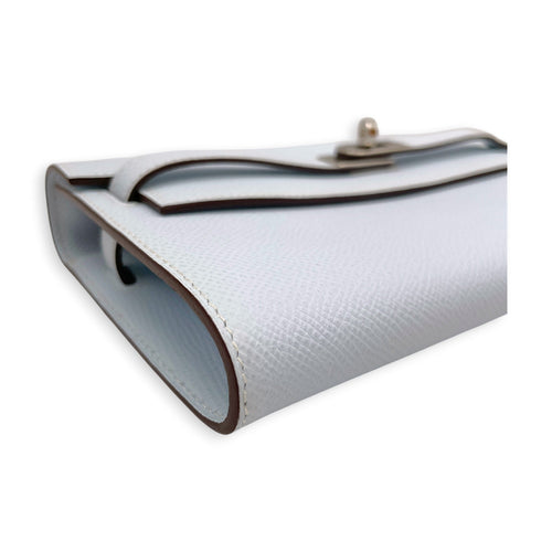 Kelly To Go Blue Brume Wallet in Epsom Palladium hardware CL2607-22435 11