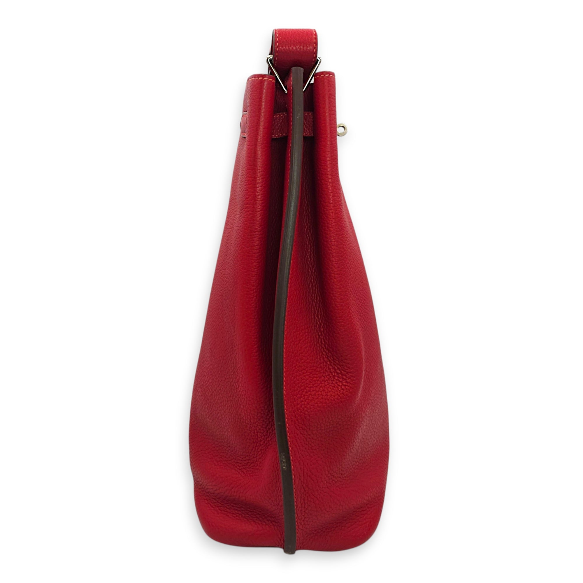 SoKelly Eclat 26 Rouge Casaque/Rose Jaipur in Clemence Palladium hardware CL2607-22438 3
