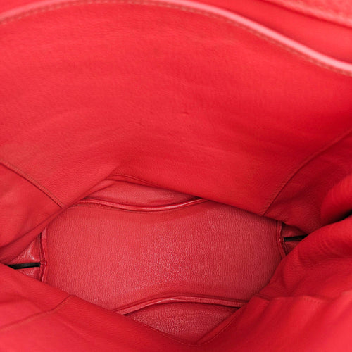 SoKelly Eclat 26 Rouge Casaque/Rose Jaipur in Clemence Palladium hardware CL2607-22438 6