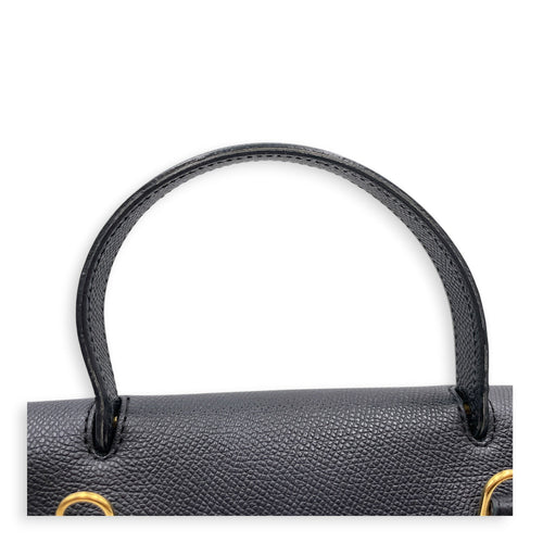 Nano Belt 20cm Blue Crossbody Bag in Calfskin Gold hardware CL2607-22446 12