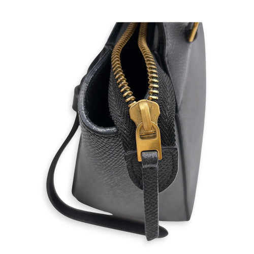 Nano Belt 20cm Blue Crossbody Bag in Calfskin Gold hardware CL2607-22446 18