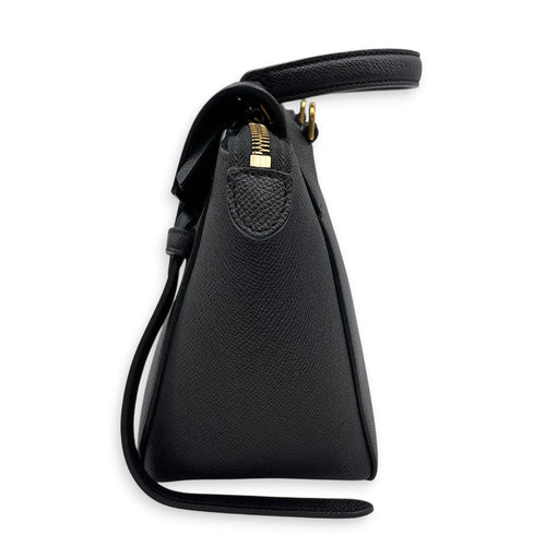 Nano Belt 20cm Blue Crossbody Bag in Calfskin Gold hardware CL2607-22446 4