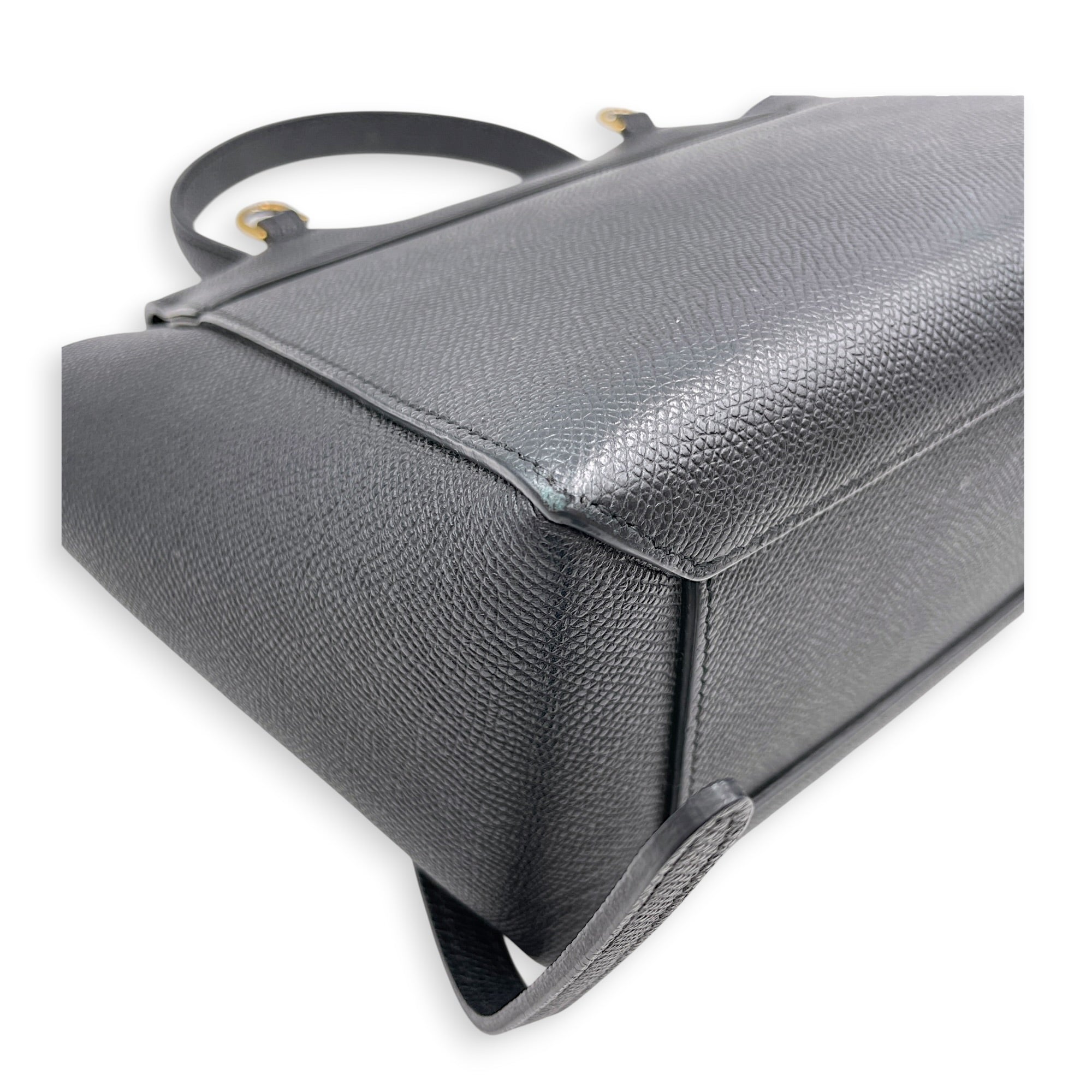 Nano Belt 20cm Blue Crossbody Bag in Calfskin Gold hardware CL2607-22446 9