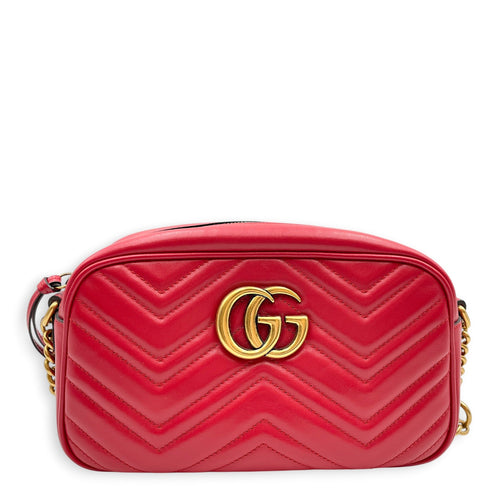 Marmont 24cm  Red Crossbody Bag Gold hardware CL2607-22450 1