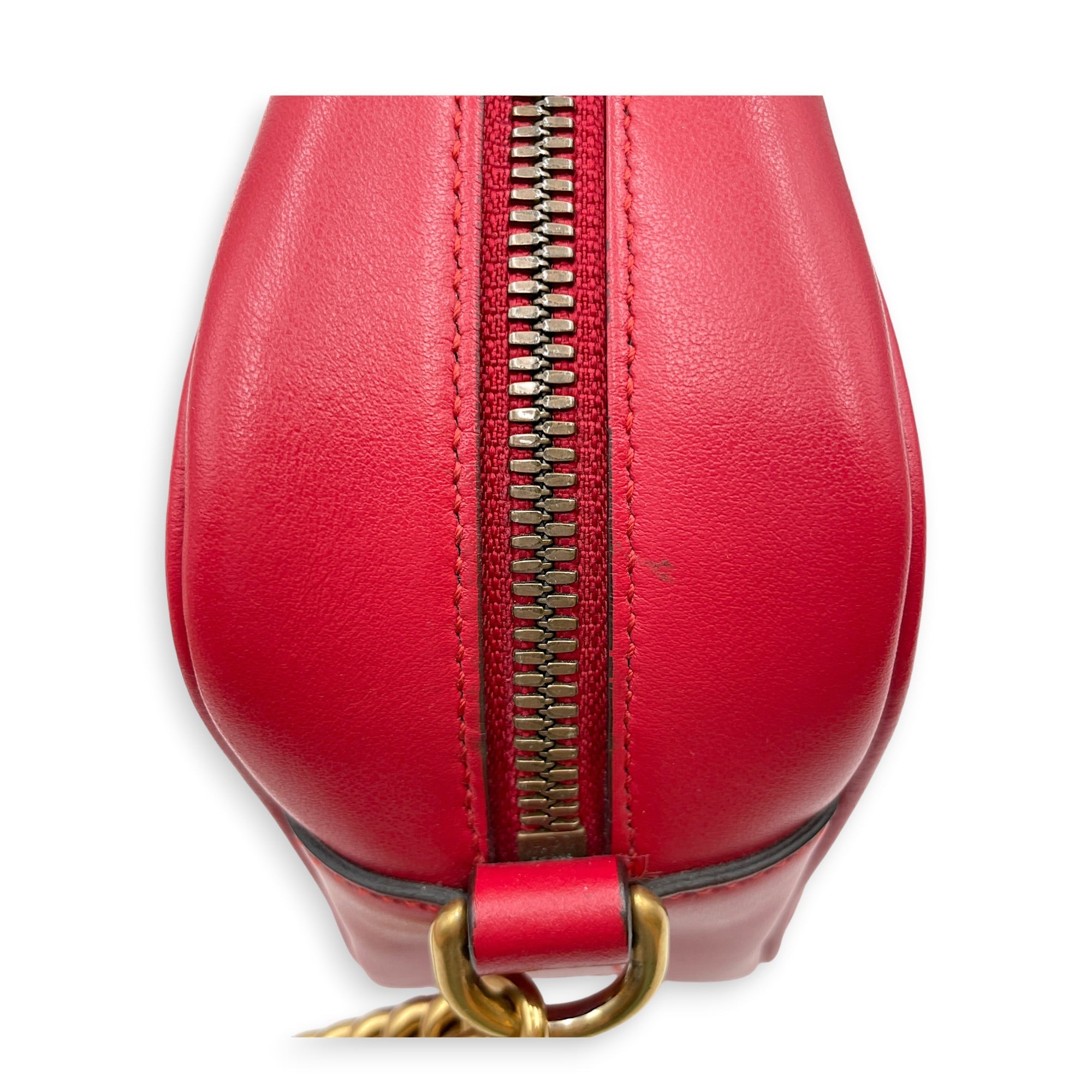 Marmont 24cm  Red Crossbody Bag Gold hardware CL2607-22450 13