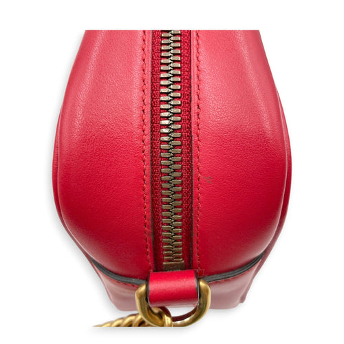 Marmont 24cm  Red Crossbody Bag Gold hardware CL2607-22450 13