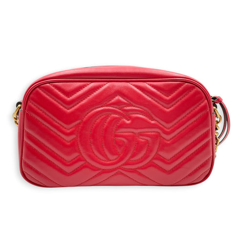 Marmont 24cm  Red Crossbody Bag Gold hardware CL2607-22450 2
