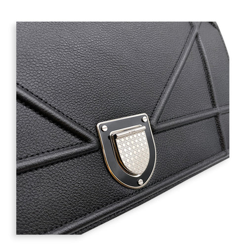 Diorama 25cm Black Shoulder Bag in Calfskin Silver hardware CL2607-22451 12