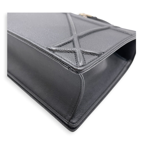 Diorama 25cm Black Shoulder Bag in Calfskin Silver hardware CL2607-22451 13