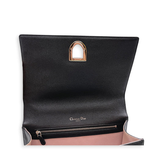 Diorama 25cm Black Shoulder Bag in Calfskin Silver hardware CL2607-22451 5