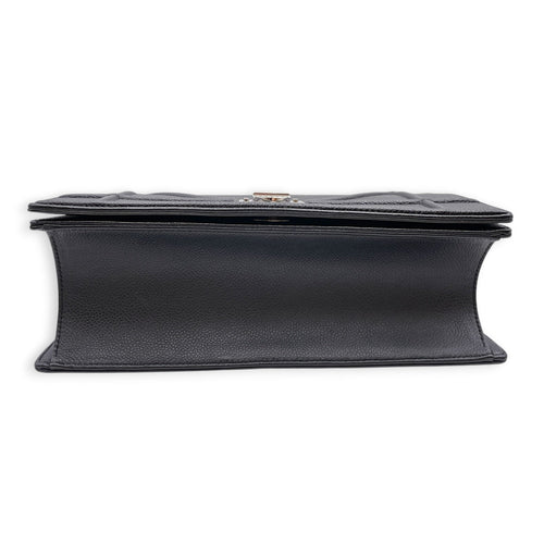 Diorama 25cm Black Shoulder Bag in Calfskin Silver hardware CL2607-22451 7