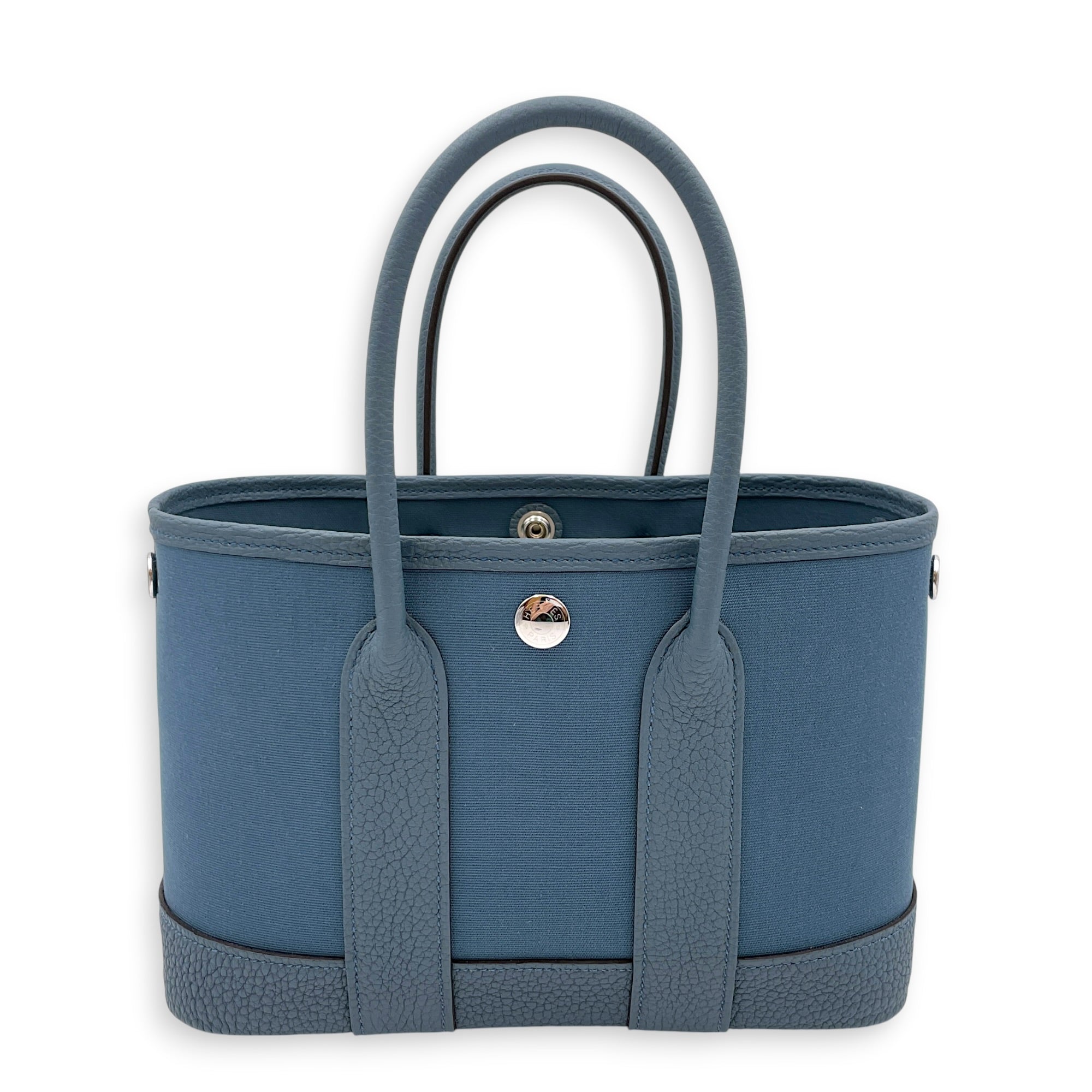 Neo Garden 23 Bleu Tempete in Negonda/Toile Palladium hardware CL2607-22453 2