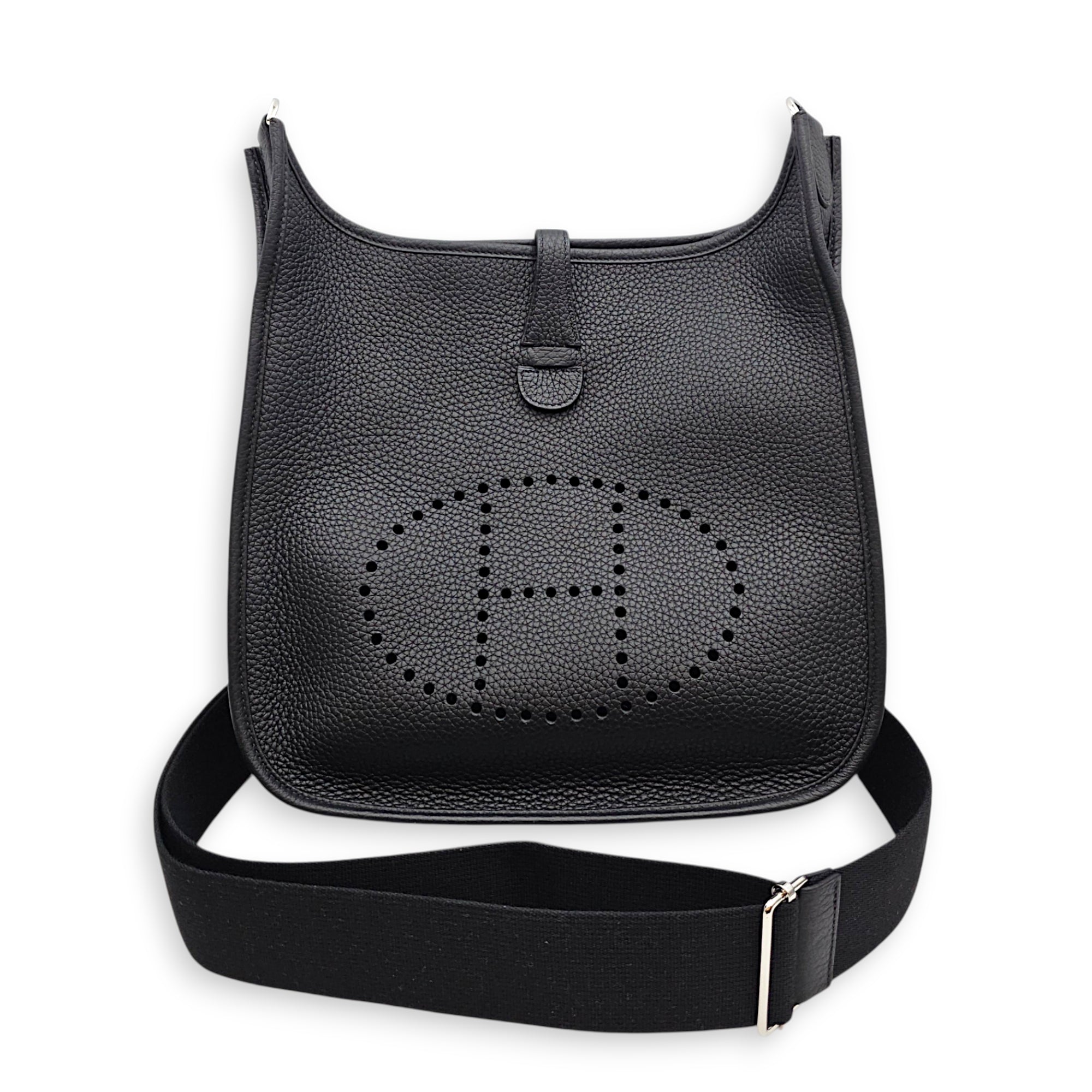 Evelyne III 29 Black in Clemence Palladium hardware CL2607-22454 3