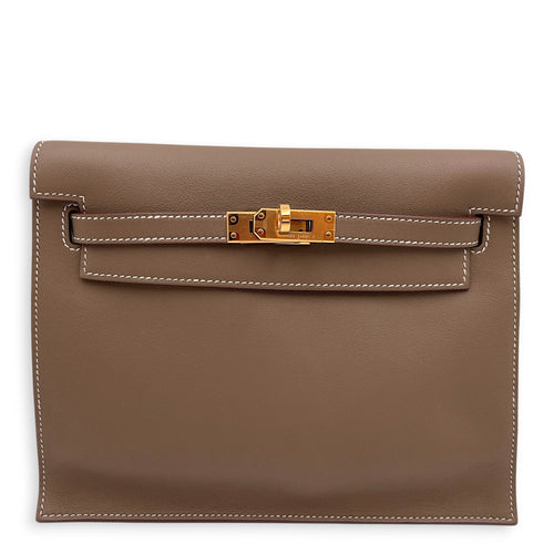 Kelly II Danse Etoupe in Swift Gold hardware CL2607-22455 1