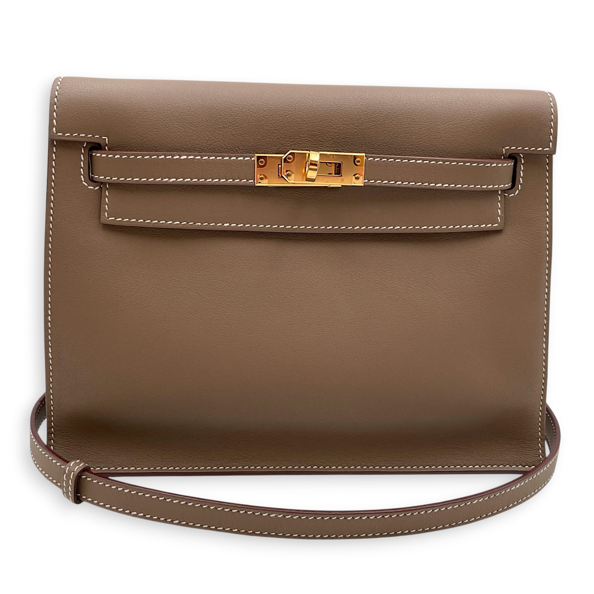Kelly II Danse Etoupe in Swift Gold hardware CL2607-22455 10