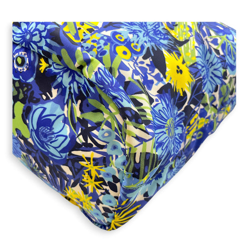 Tessuto Stampato Floral Print 40 Multi-colour Tote Bag in Nylon Silver hardware