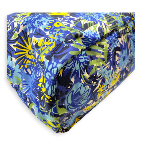 Tessuto Stampato Floral Print 40 Multi-colour Tote Bag in Nylon Silver hardware