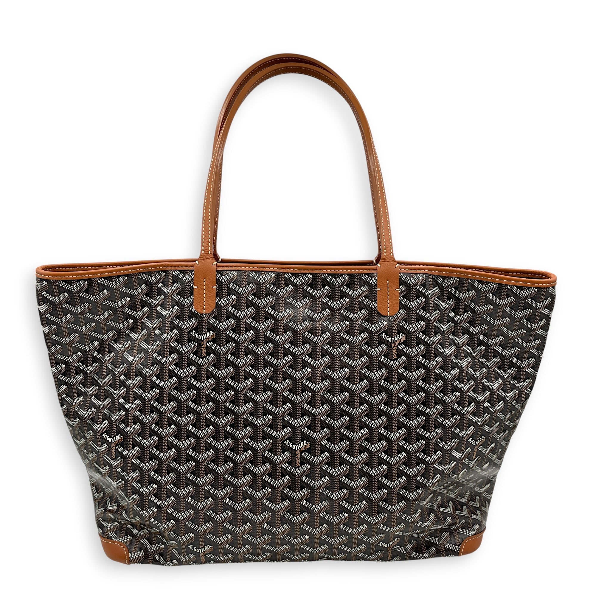 Artois Medium Brown Shoulder Bag in Canvas Silver hardware CL2607-22461 5