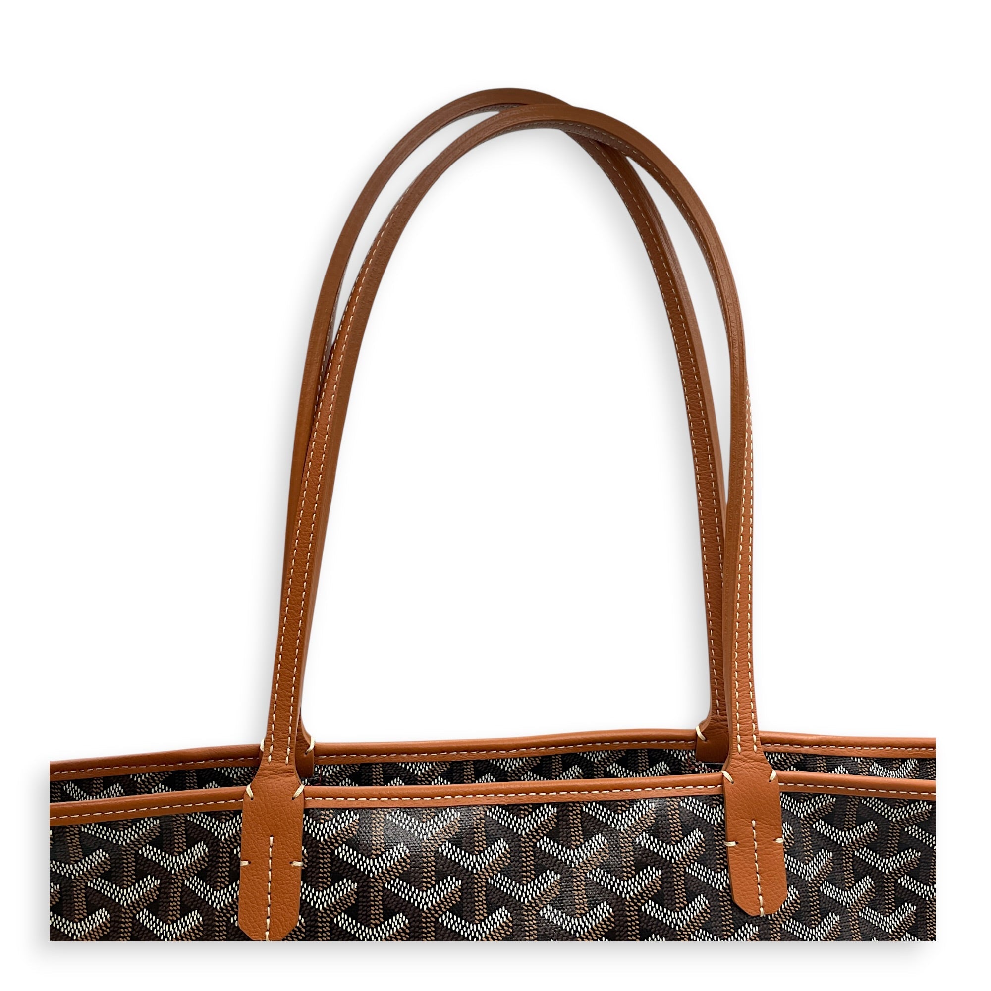 Artois Medium Brown Shoulder Bag in Canvas Silver hardware CL2607-22461 9