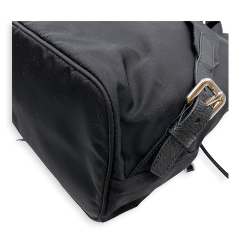 Explore Black Backpack in Re-Nylon Silver hardware CL2607-22462 12